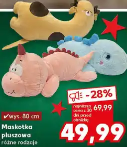 Kaufland Maskotka pluszowa różne rodzaj ✔wys. 80 cm oferta