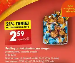 Biedronka Praliny kremówka waniliowa Pszczółka oferta