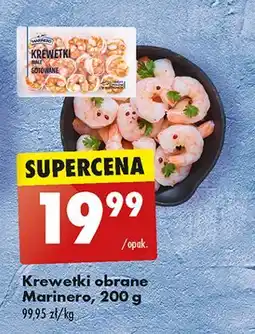 Biedronka Krewetki całe gotowane Marinero oferta