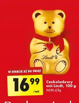 Biedronka Miś z mlecznej czekolady Lindt oferta