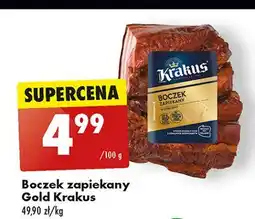 Biedronka Boczek zapiekany Krakus Animex oferta