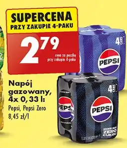 Biedronka Napój Pepsi Max oferta