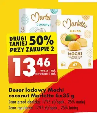 Biedronka Mochi coconut Marletto oferta