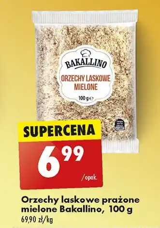 Biedronka Orzechy laskowe mielone Bakallino oferta