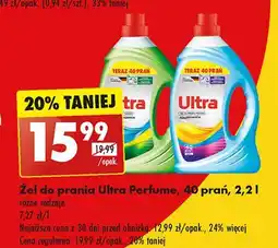 Biedronka Żel do prania koloru Ultra Perfume oferta