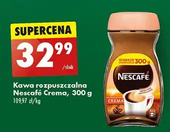 Biedronka Kawa Nescafe Crema oferta