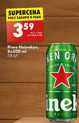 Biedronka Piwo Heineken oferta