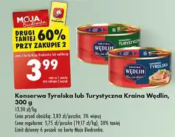 Biedronka Konserwa tyrolska Kraina Wędlin oferta