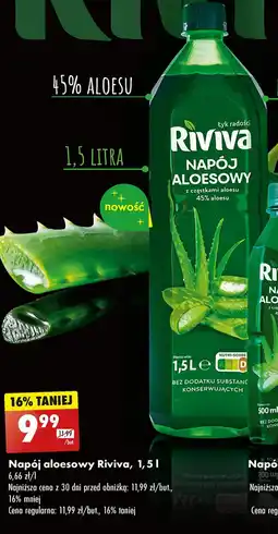 Biedronka Napój aloesowy Riviva oferta