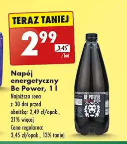 Biedronka Napój energetyczny classic Be Power oferta