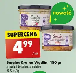 Biedronka Smalec z jabłkiem Kraina Wędlin oferta