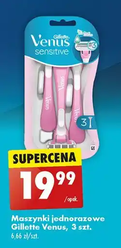 Biedronka Maszynki do golenia Gillette Venus Sensitive oferta