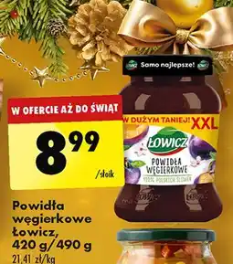 Biedronka Powidła węgierkowe Łowicz oferta