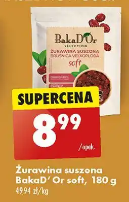 Biedronka Żurawina suszona Bakad'or oferta