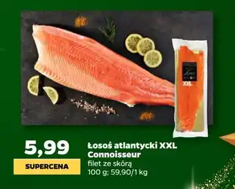 Netto Łosoś atlantycki xxl filet ze skórą Connoisseur oferta