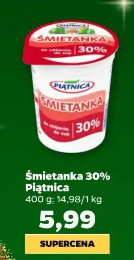 Netto Śmietanka 30% Piątnica oferta