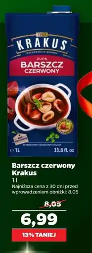 Netto Barszcz czerwony Krakus Maspex oferta