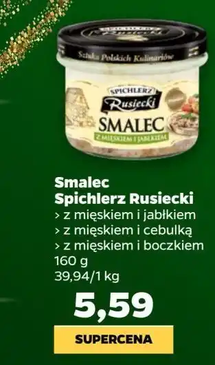 Netto Smalec z mięskiem i boczkiem Spichlerz Rusiecki oferta