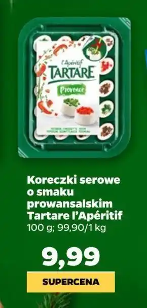 Netto Aperifrais koreczki twarogowe smak prowansji Tartare oferta