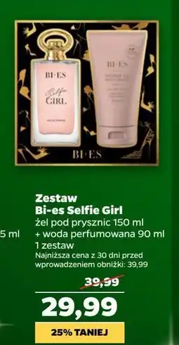 Netto Zestaw w pudełku: żel pod prysznic + woda toaletowa Bi-Es Selfie Girl oferta