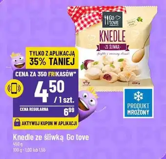 Polomarket Knedle ze śliwką Go tove oferta