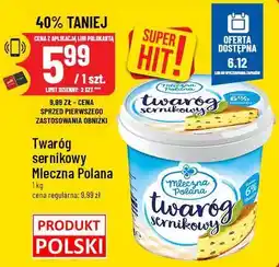 Polomarket Twaróg sernikowy Mleczna Polana oferta