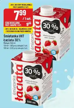 Polomarket Śmietanka UHT Łaciata 30% oferta