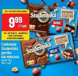 Polomarket Czekolada Studentska gorzka lub mleczna oferta