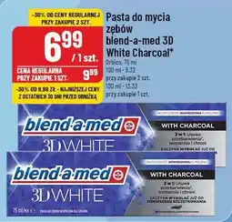 Polomarket Pasta do mycia zębów blend-a-med 3D White Charcoal oferta
