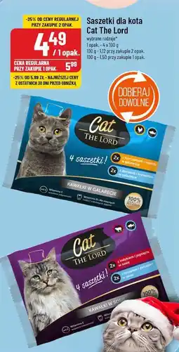 Polomarket Saszetki dla kota Cat The Lord oferta