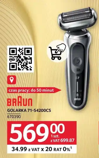 Selgros Golarka Braun oferta