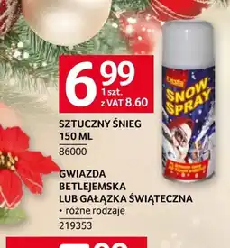 Selgros Sztuczny śnieg Hestia oferta