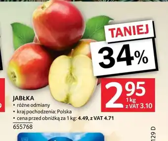 Selgros Jabłka oferta