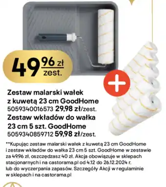 Castorama Zestaw malarski GoodHome oferta