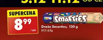 Biedronka Draże czekoladowe Smarties oferta