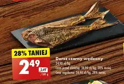 Biedronka Dorsz czarny wędzony oferta