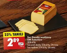 Biedronka Ser gouda wędzona Zm sokołów oferta
