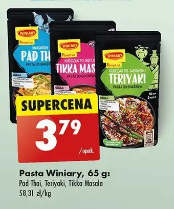 Biedronka Kurczak teriyaki Winiary pomysł na oferta