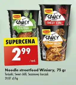 Biedronka Danie teriyaki Winiary saucy noodles oferta