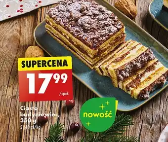 Biedronka Ciasto budyniowiec oferta