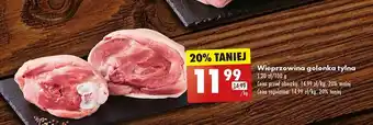 Biedronka Golonka wieprzowa tylna oferta