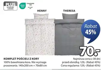 JYSK Komplet pościeli Komfort oferta