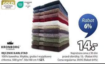 JYSK Ręcznik Kronborg oferta