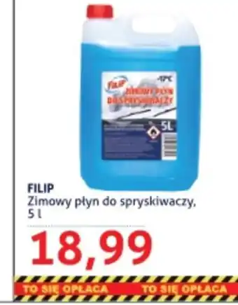 Blue Stop Płyn do spryskiwaczy Filip oferta