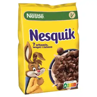 Auchan Nestlé Nesquik Zbożowe kuleczki o smaku czekoladowym 375 g oferta