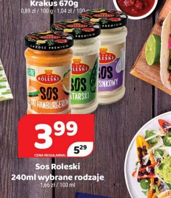 Delfin Sos Roleski 240ml oferta
