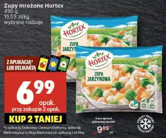 Delikatesy Centrum Zupy mrożone Hortex oferta