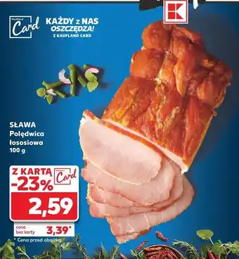 Kaufland Polędwica łososiowa Sława oferta