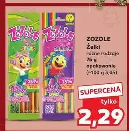 Kaufland Żelki hello zelo sticks Zozole oferta