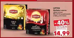 Kaufland Herbata Lipton daring english breakfast oferta